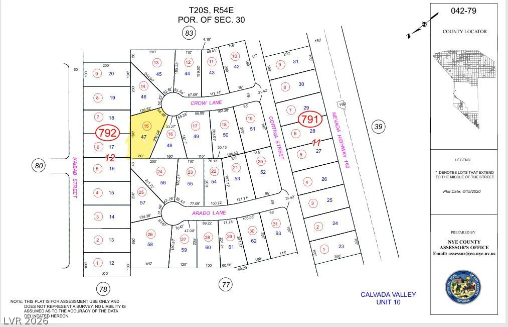 2320 Crow, Pahrump, NV 89048