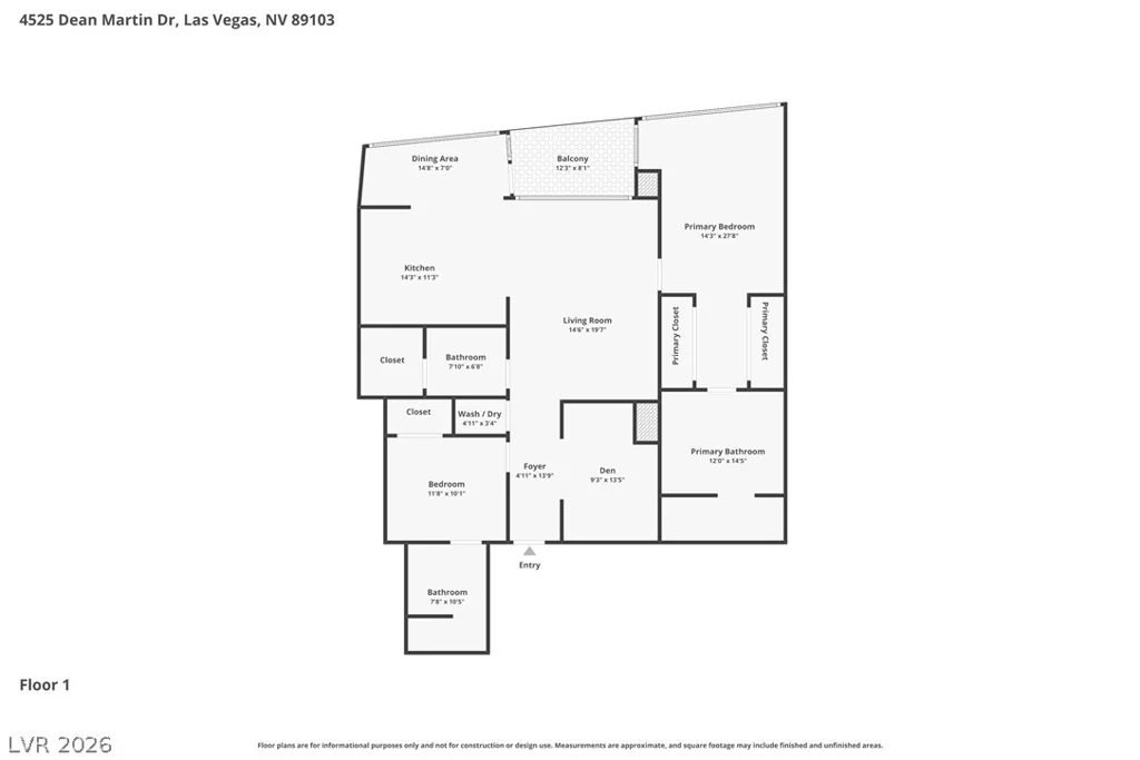 4525 Dean Martin, Las Vegas, NV 89103