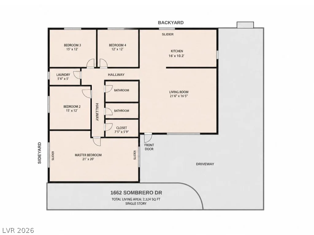 1662 Sombrero, Las Vegas, NV 89169