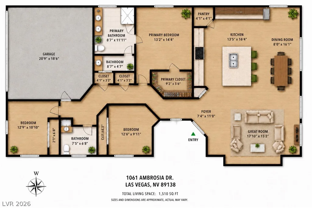 1061 Ambrosia, Las Vegas, NV 89138
