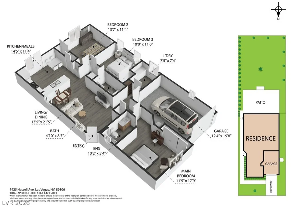 1425 Hassell, Las Vegas, NV 89106