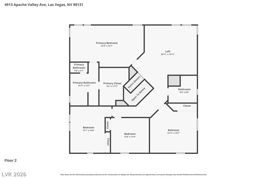 4913 Apache Valley, Las Vegas, NV 89131