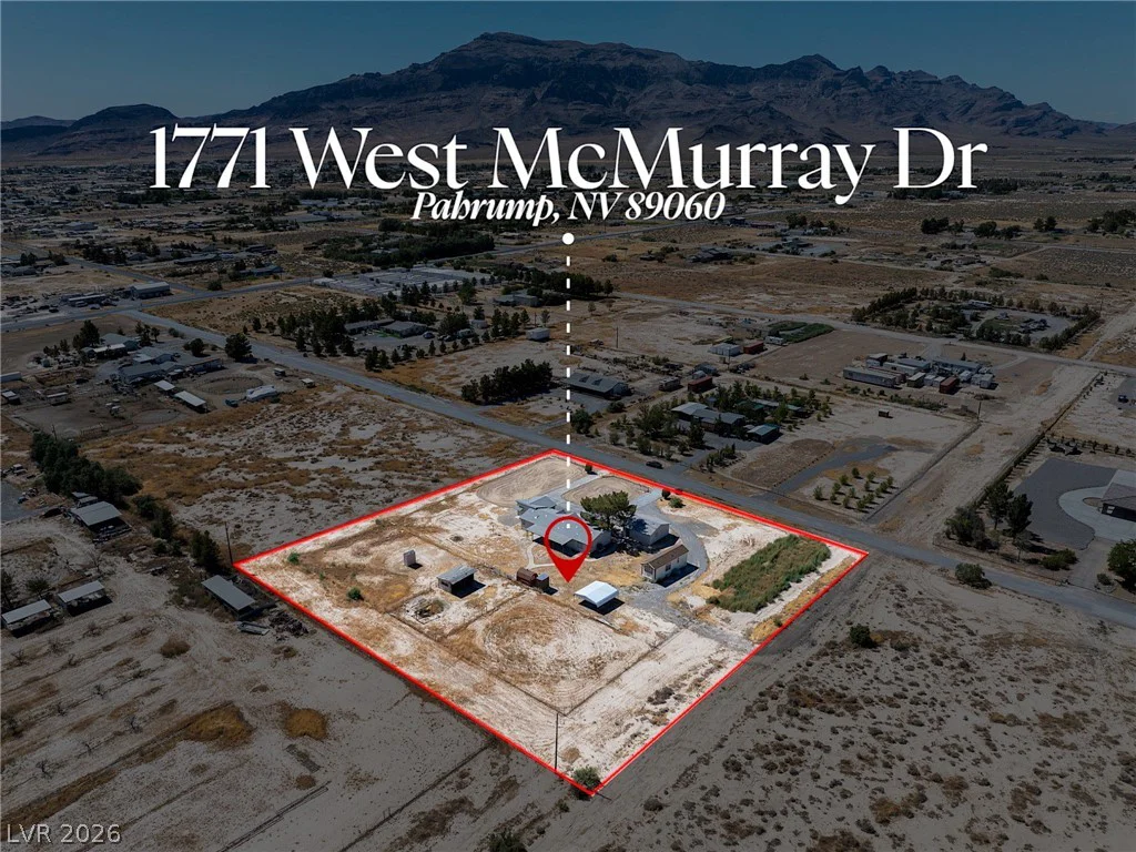1771 McMurray, Pahrump, NV 89060