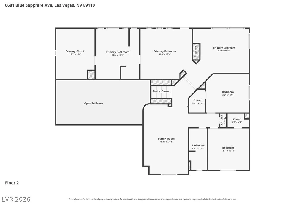 6681 Blue Sapphire, Las Vegas, NV 89110