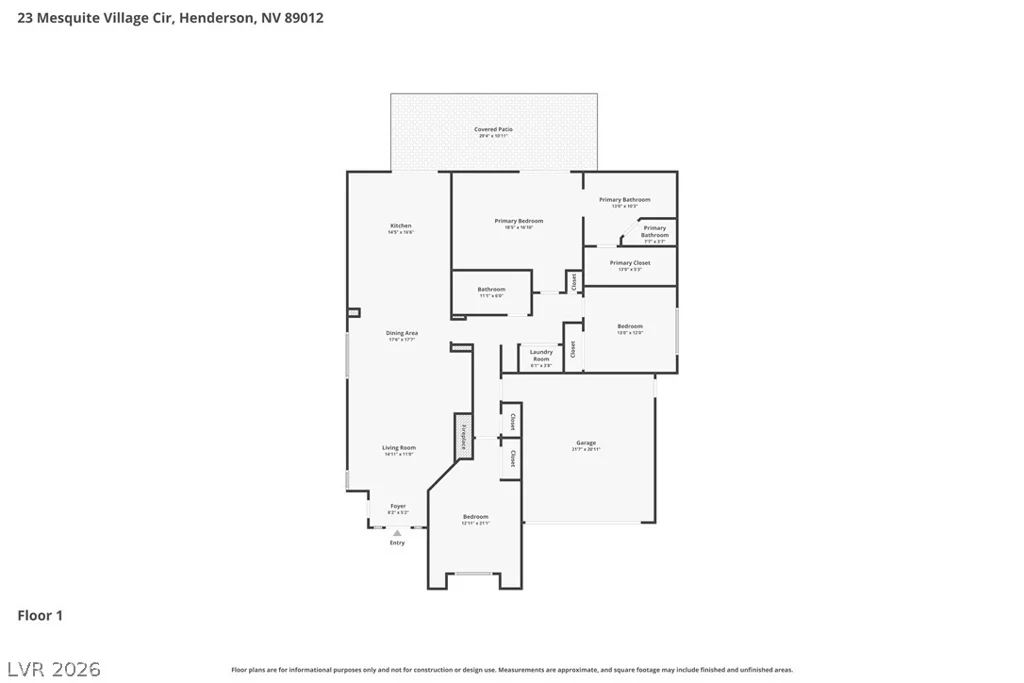 23 Mesquite Village, Henderson, NV 89012