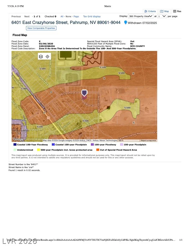 6401 Crazyhorse, Pahrump, NV 89061