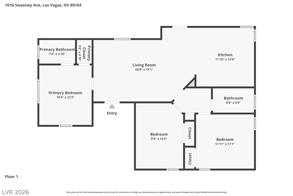 1016 Sweeney, Las Vegas, NV 89104
