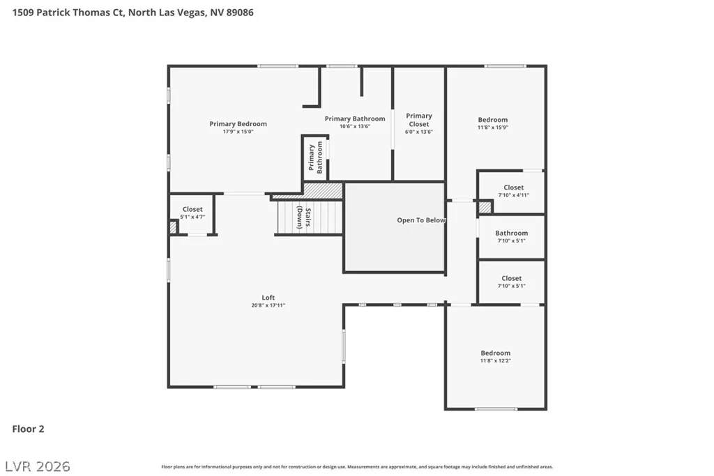 1509 Patrick Thomas, North Las Vegas, NV 89086