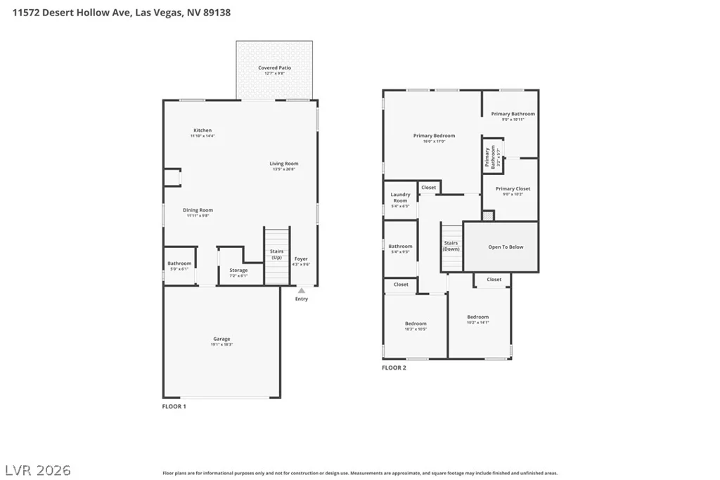 11572 Desert Hollow, Las Vegas, NV 89138