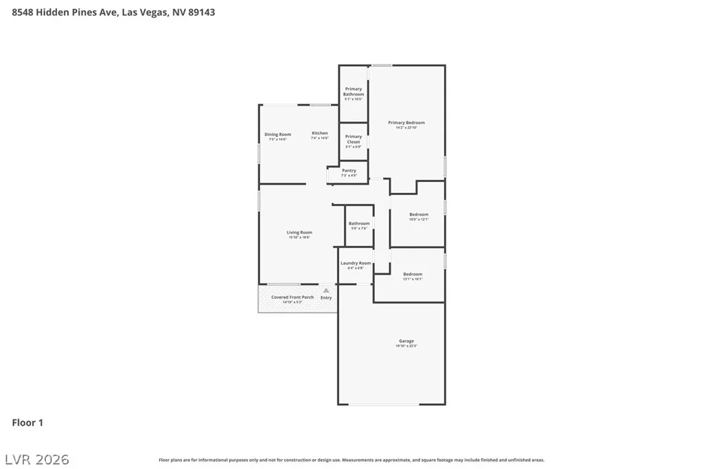 8548 Hidden Pines, Las Vegas, NV 89143