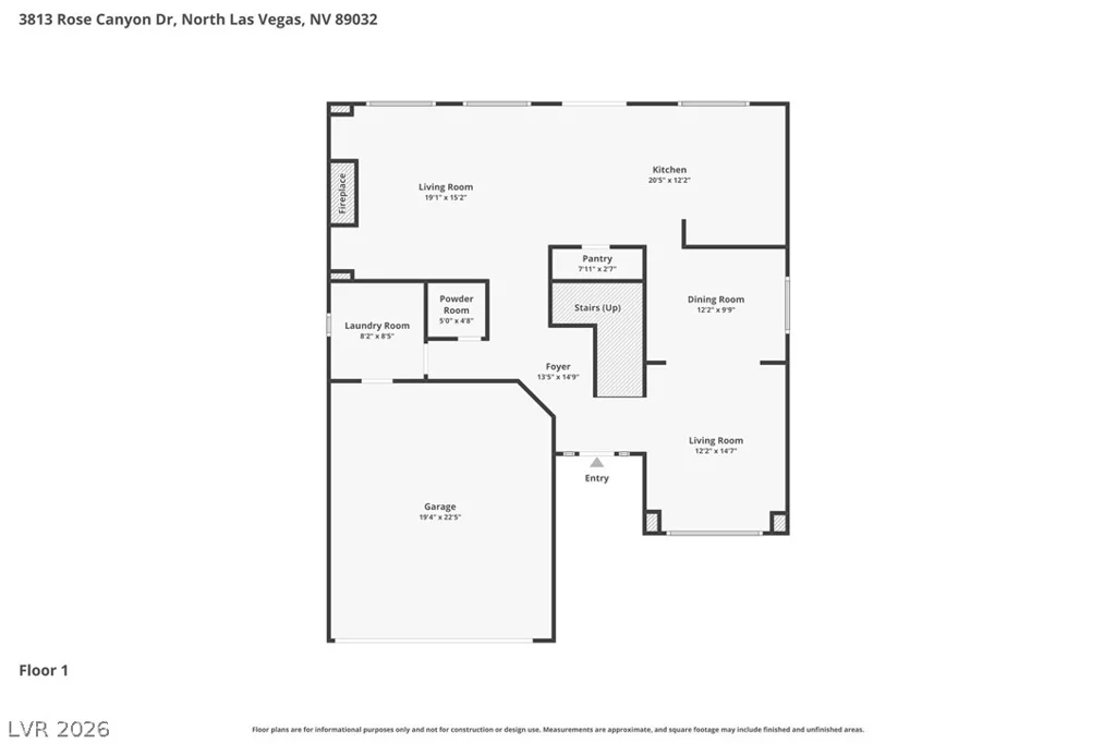 3813 Rose Canyon, North Las Vegas, NV 89032