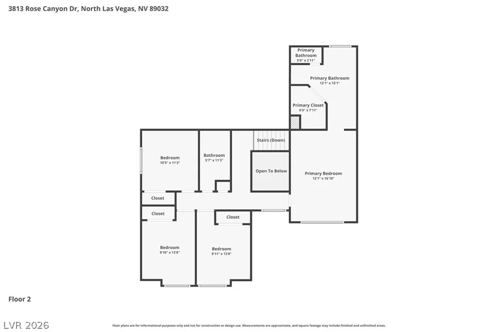 3813 Rose Canyon, North Las Vegas, NV 89032