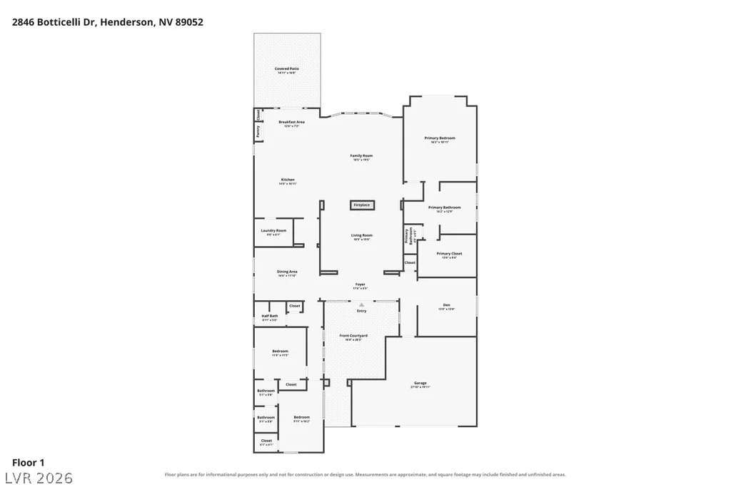 2846 Botticelli, Henderson, NV 89052