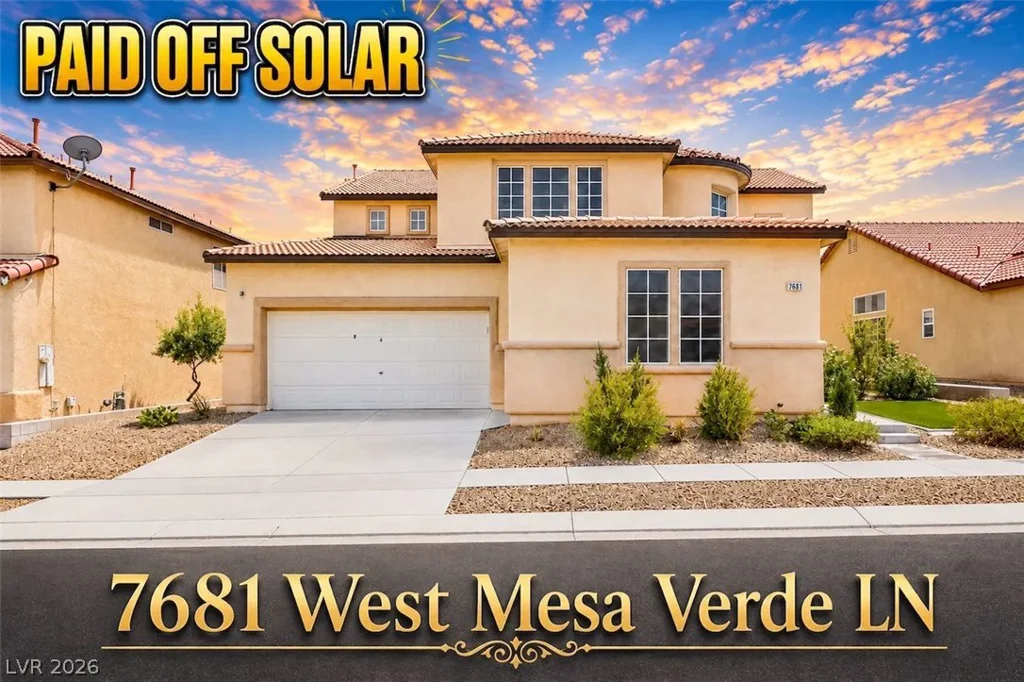 7681 Mesa Verde, Las Vegas, NV 89113