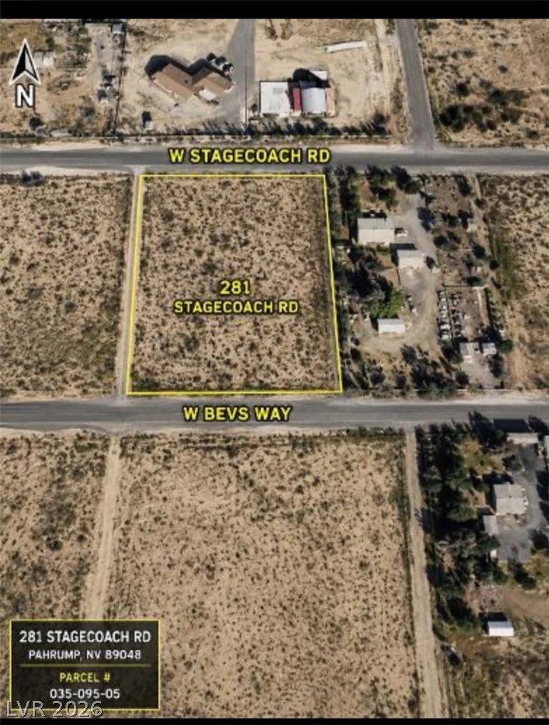 281 Stagecoach, Pahrump, NV 89060