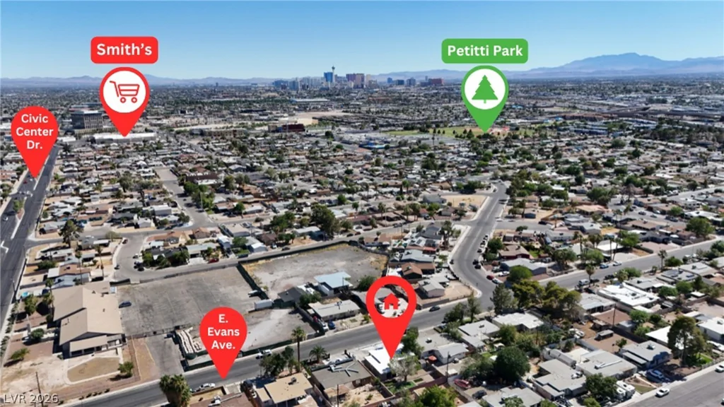 1608 Evans, North Las Vegas, NV 89030