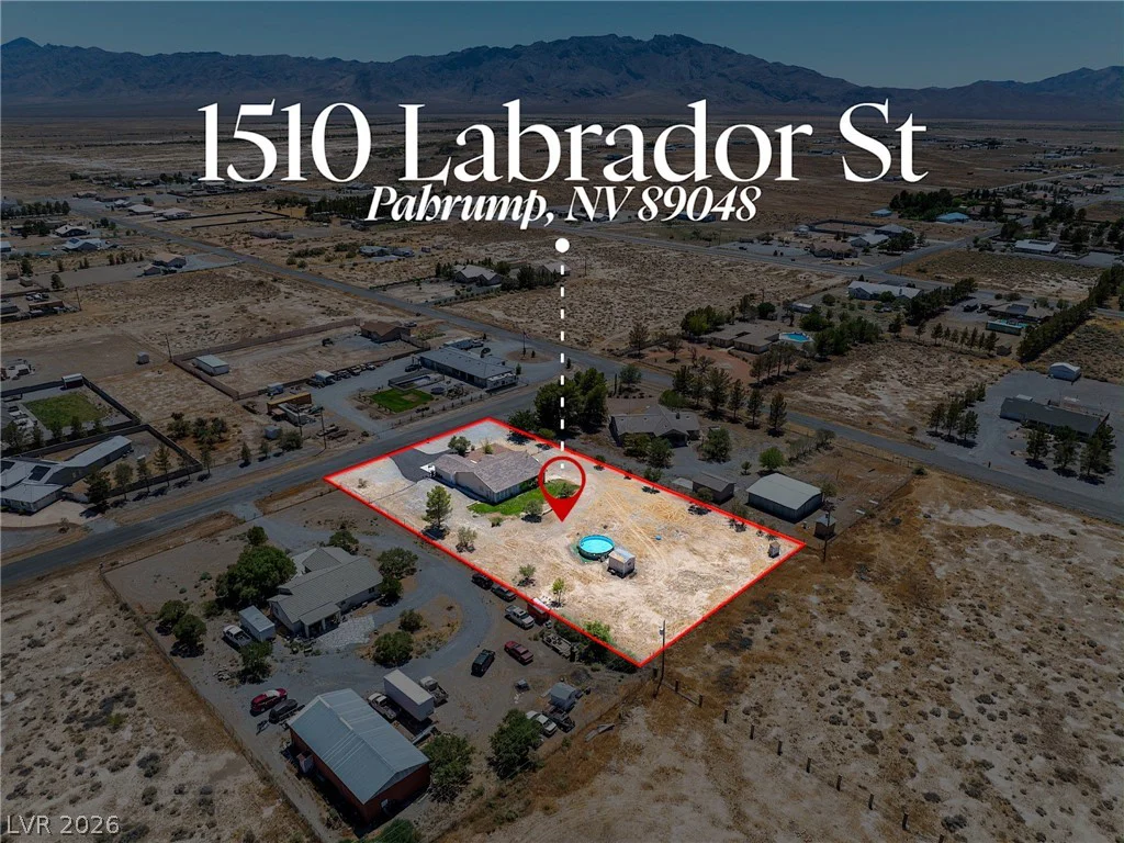 1510 Labrador, Pahrump, NV 89048