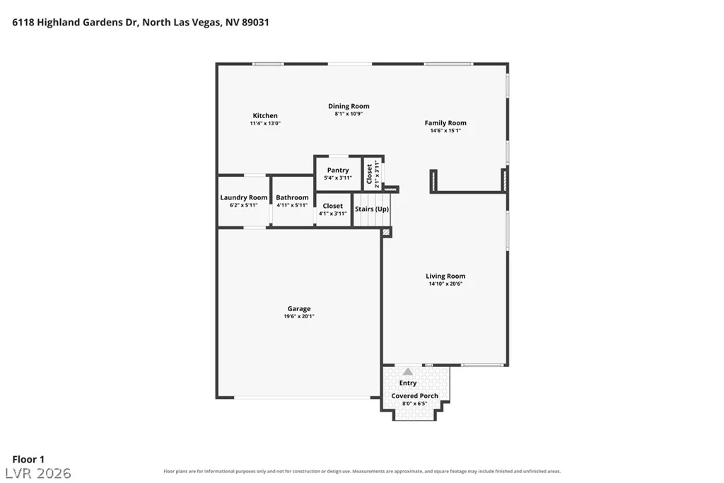 6118 Highland Gardens, North Las Vegas, NV 89031