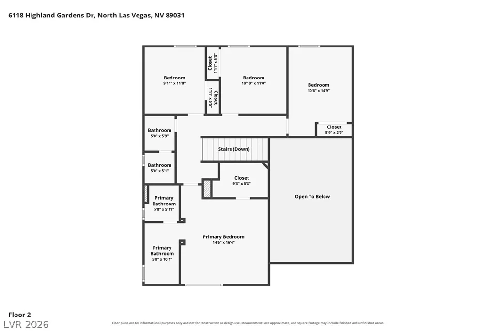 6118 Highland Gardens, North Las Vegas, NV 89031