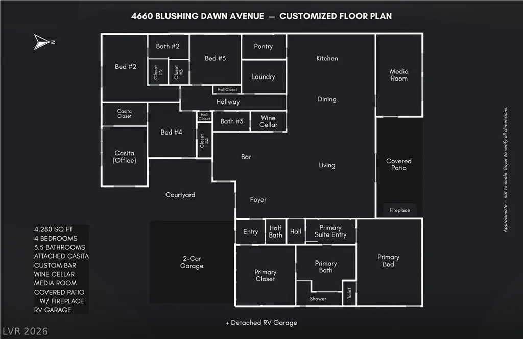 4660 Blushing Dawn, Las Vegas, NV 89118