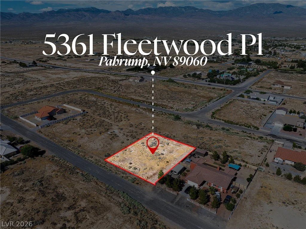 5361 Fleetwood, Pahrump, NV 89060
