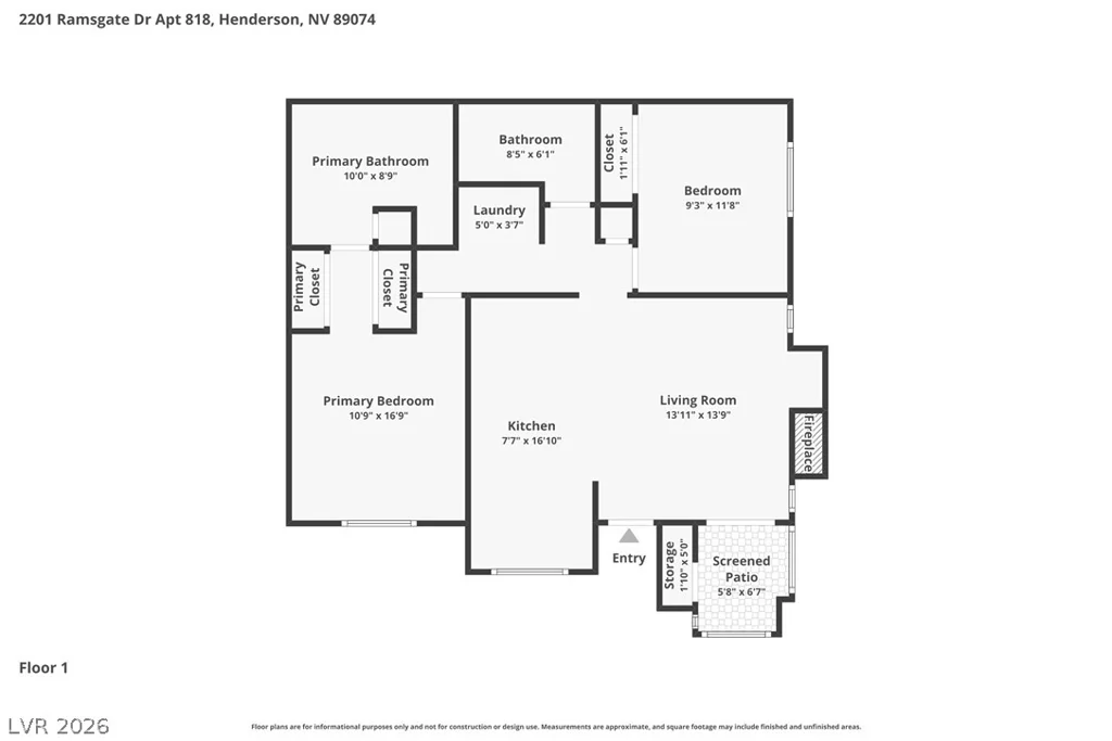 2201 Ramsgate, Henderson, NV 89074