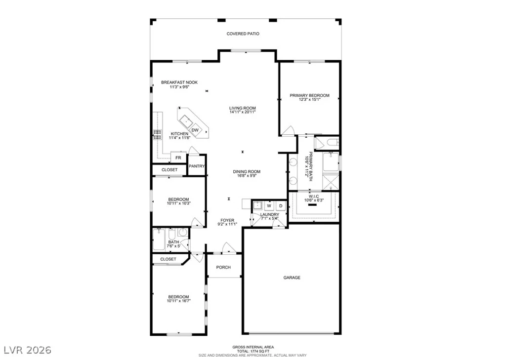 8112 Hamilton Falls, North Las Vegas, NV 89085
