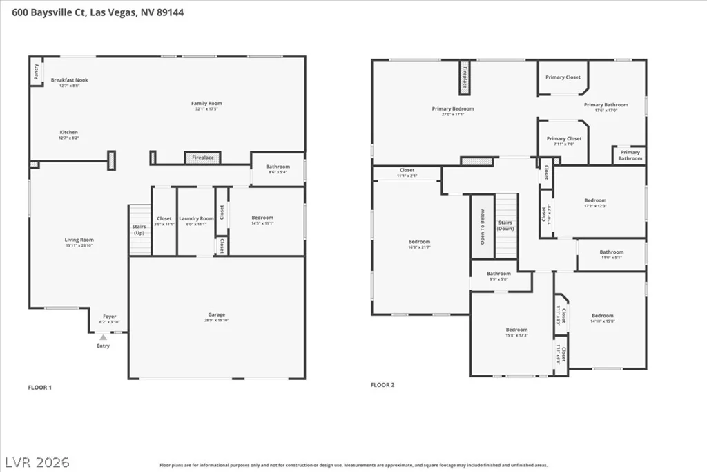 600 Baysville, Las Vegas, NV 89144