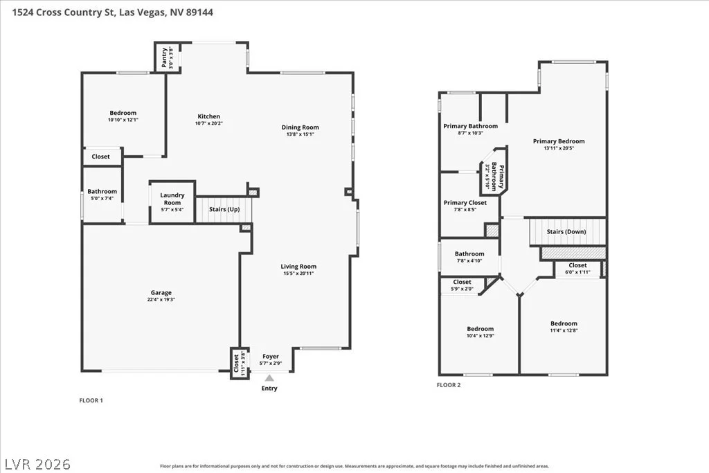 1524 Cross Country, Las Vegas, NV 89144