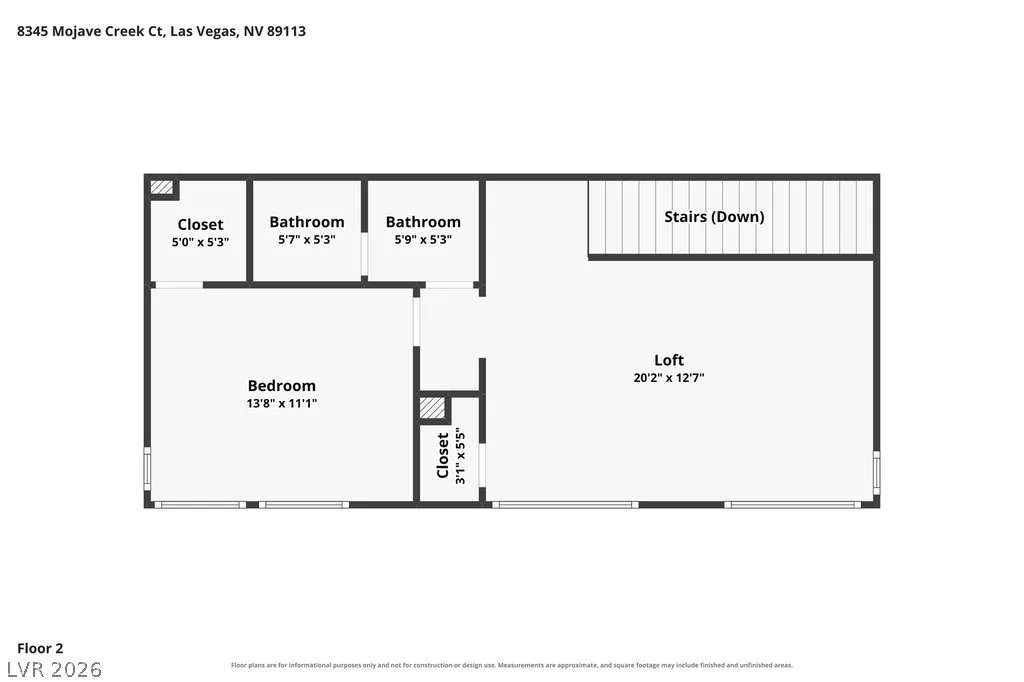 8345 Mojave Creek, Las Vegas, NV 89113