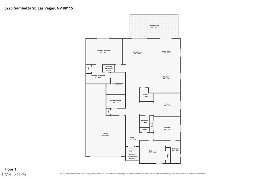 6225 Gambetta, Las Vegas, NV 89115