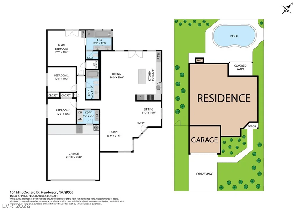 104 Mint Orchard, Henderson, NV 89002