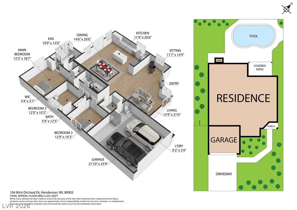 104 Mint Orchard, Henderson, NV 89002