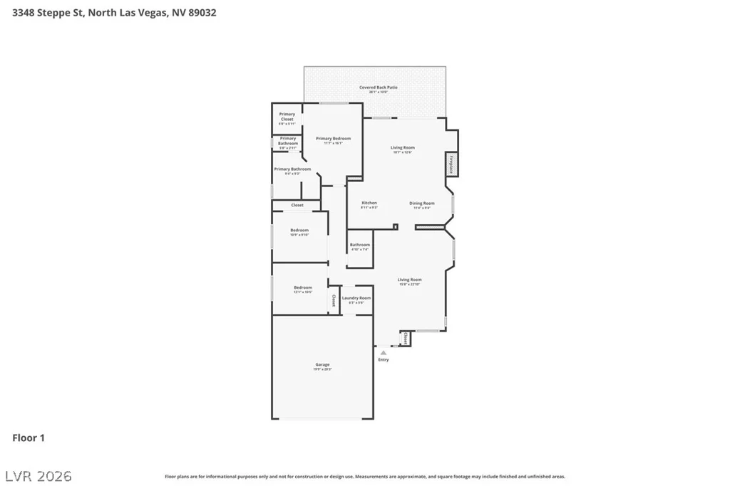3348 Steppe, North Las Vegas, NV 89032