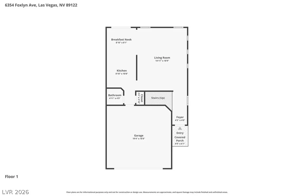 6354 Foxlyn, Las Vegas, NV 89122