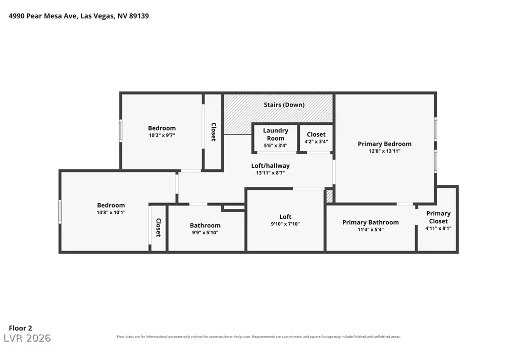 4990 Pear Mesa, Las Vegas, NV 89139