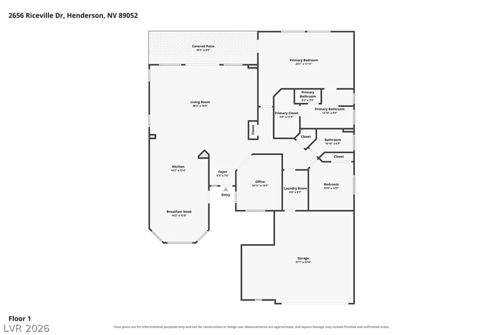 2656 Riceville, Henderson, NV 89052
