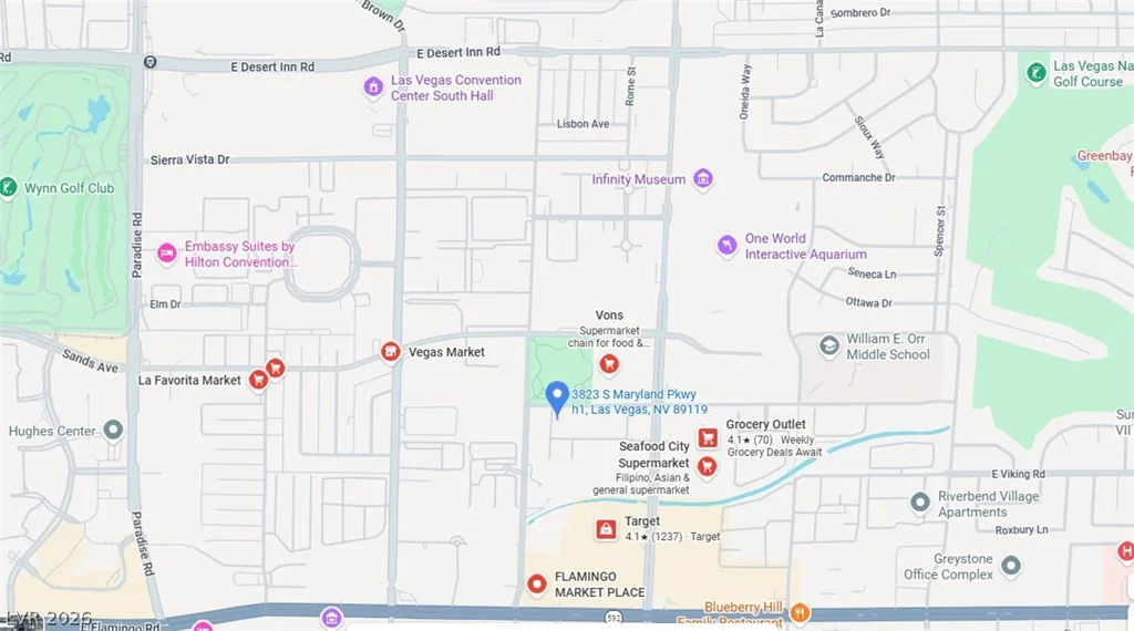 3823 Maryland, Las Vegas, NV 89119