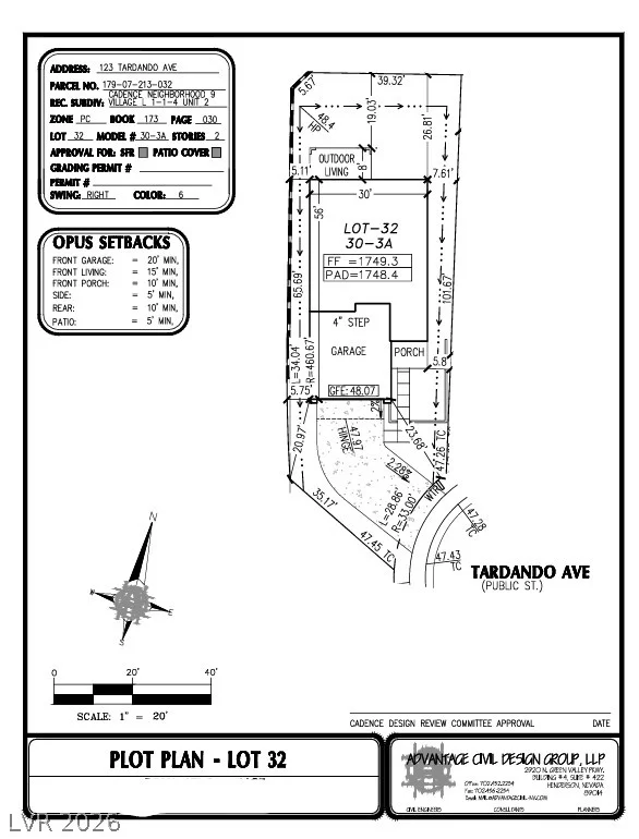 123 Tardando, Henderson, NV 89015