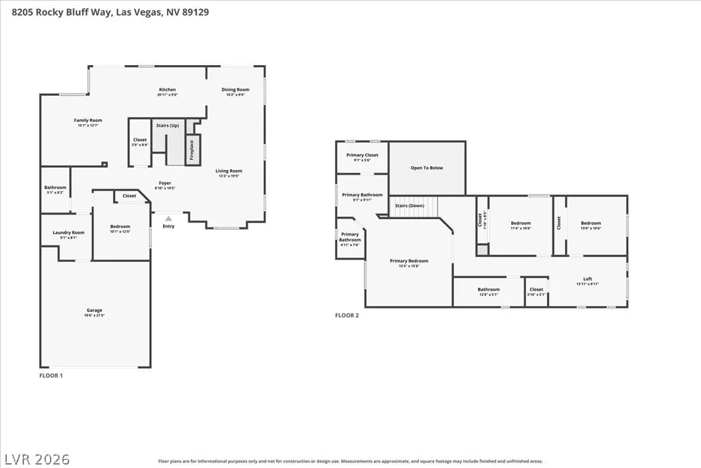 8205 Rocky Bluff, Las Vegas, NV 89129