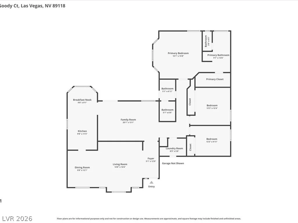 6420 Goody, Las Vegas, NV 89118