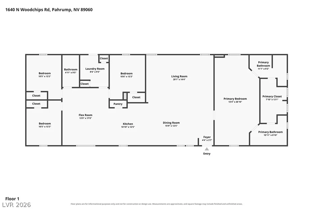 1640 Woodchips, Pahrump, NV 89060