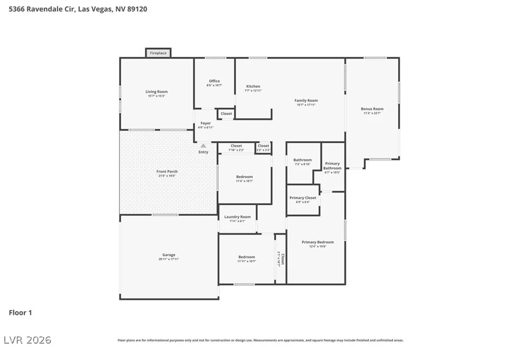 5366 Ravendale, Las Vegas, NV 89120