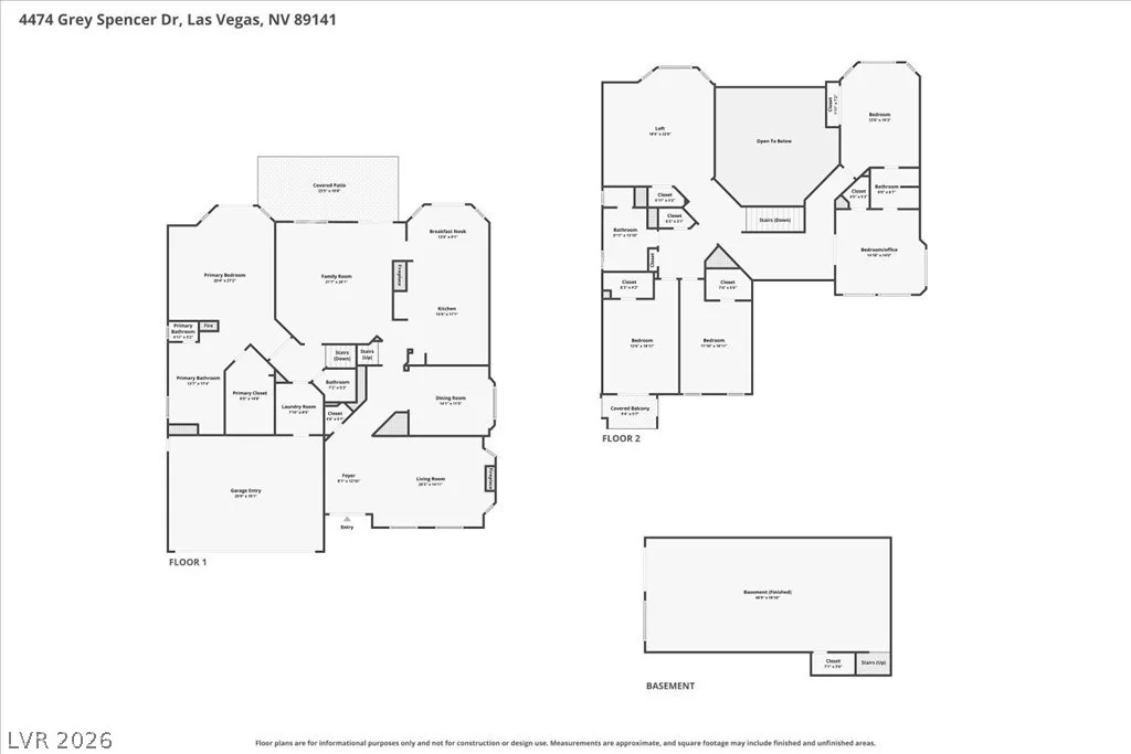 4474 Grey Spencer, Las Vegas, NV 89141
