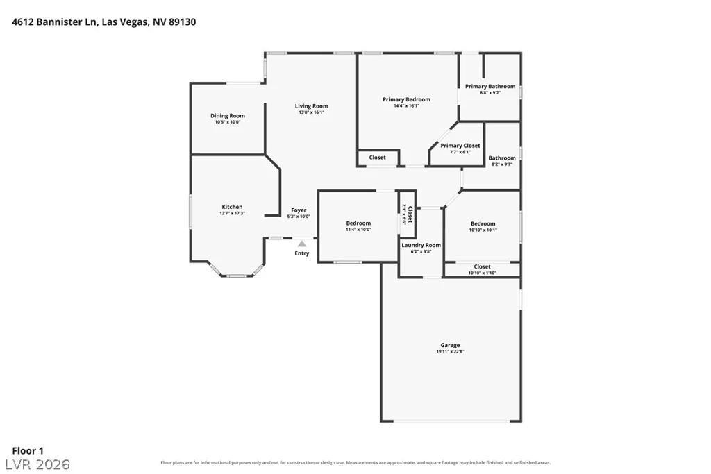4612 Bannister, Las Vegas, NV 89130