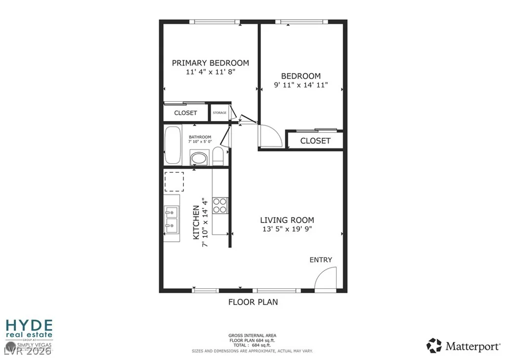 2252 Ellis, North Las Vegas, NV 89030