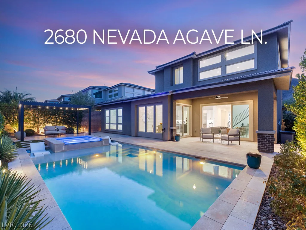 2680 Nevada Agave, Las Vegas, NV 89138