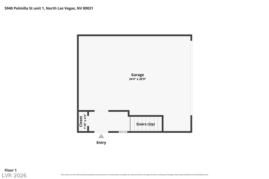 5940 Palmilla, North Las Vegas, NV 89031