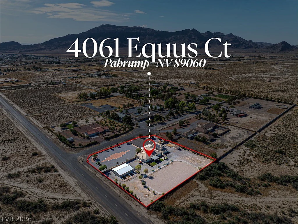 4061 North Equus Court, Pahrump, NV 89060