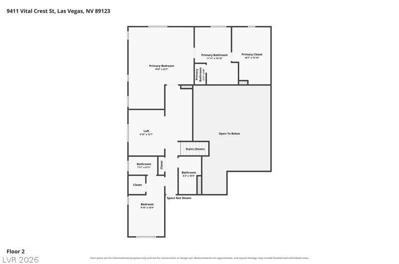 9411 Vital Crest, Las Vegas, NV 89123